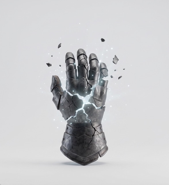 A visual symbolizing letting a restrictive mindset go